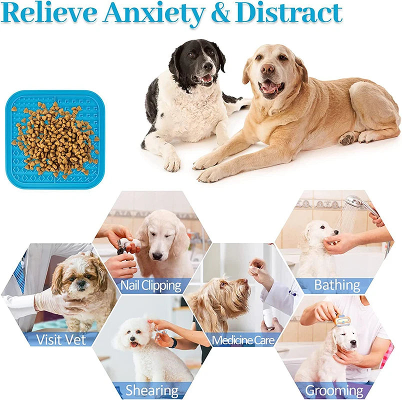 FriendswithPets© 3 In 1, Slow Feeder, Bowl & Licki Mat